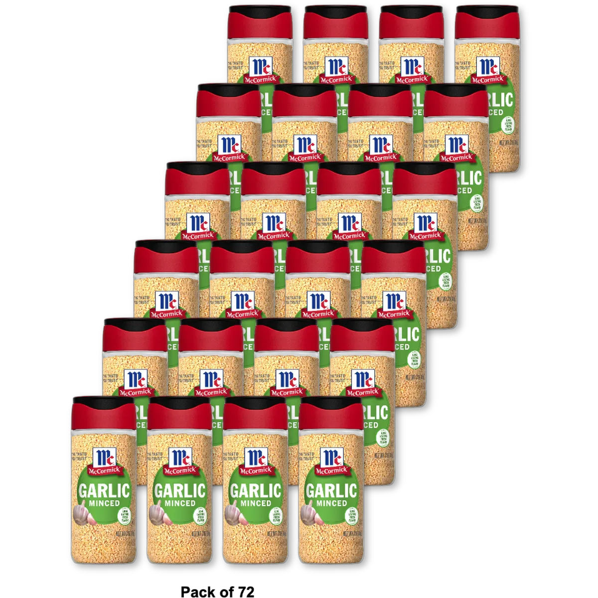 McCormick Minced Garlic 3Oz (Pack of 72)