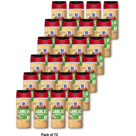 McCormick Minced Garlic 3Oz (Pack of 72)