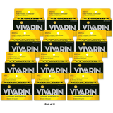 Vivarin Caffeine Alertness Aid 200 Mg Tablets 16oz (Pack of 12)