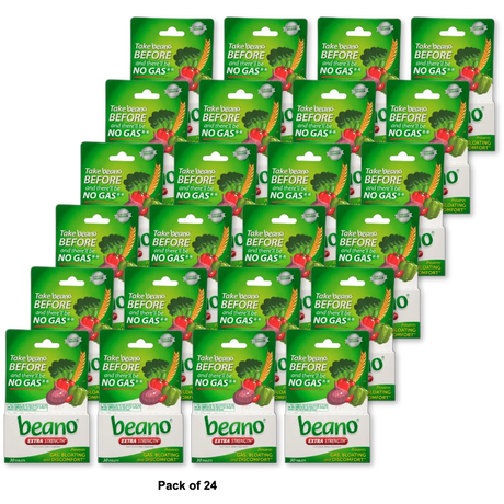 Beano Food Enzyme Dietary Supplement Tablets30 Each 0.96oz (Pack of 24)