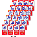 Clear Eyes Redness Relief Eye Drops 0.5Oz (Pack of 36)