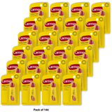 Carmex Moisturizing Lip Balm for Dry Chapped Lips 0.35Oz (Pack of 144)