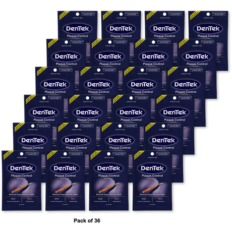 Dentek Easy Brush Cleaners For Plaque 1.28oz (Pack of 36)