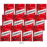 Ludens Great Tasting Throat Drops Wild Cherry 30 Drops/Bag 4oz (Pack of 12)
