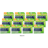 Monistat 3 Vaginal Antifungal Ovule Inserts Combination Pack 0.58Oz (Pack Of 12)