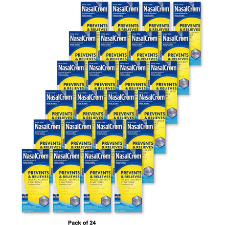 NasalCrom Nasal Allergy Symptom Controller Nasal Spray 0.88Oz (Pack of 24)