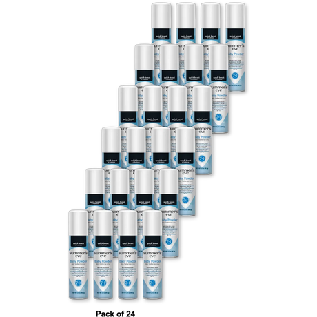 Summers Eve Feminine Deodorant Spray Baby Powder 2Oz (Pack of 24)