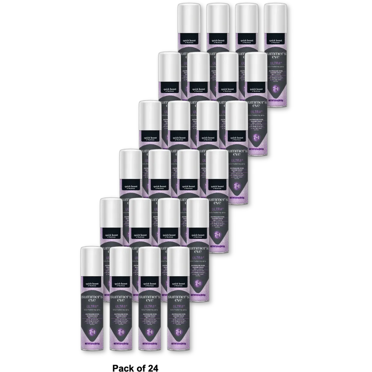Summers Eve Feminine Deodorant Spray Ultra Extra Strength 2Oz (Pack of 24)