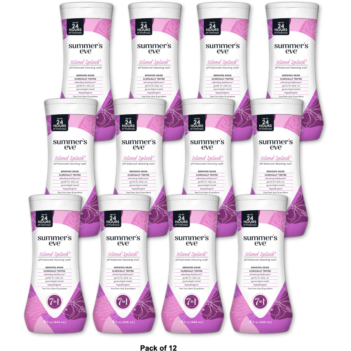 Summers Eve Island Splash Cleansing Wash 15Oz (Pack of 12)