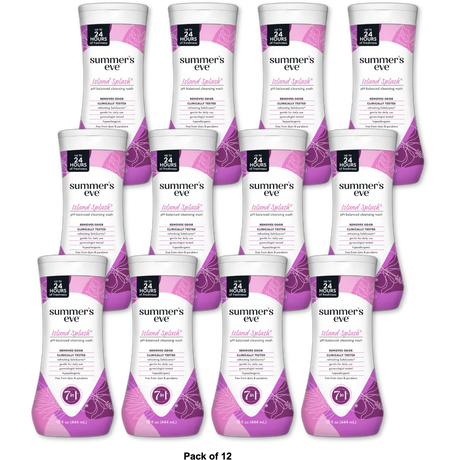 Summers Eve Island Splash Cleansing Wash 15Oz (Pack of 12)
