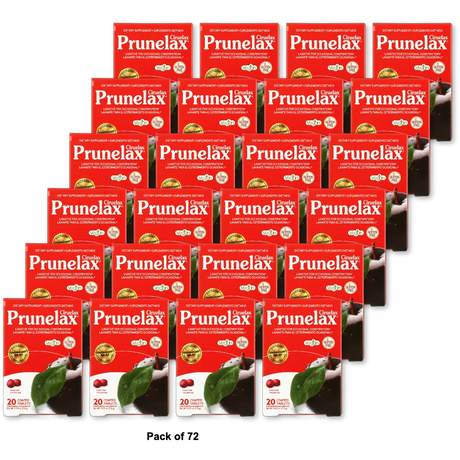 Prunelax Ciruelax Minitabs Natural Laxative Coated Tablets 0.09Oz (Pack Of 72)