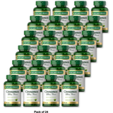 Natures Bounty Cinnamon 2000 Plus Chromium High Potency Dietary Supplement Capsules60 Ea 4Oz (Pack of 24)