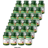 Natures Bounty Co Q-10 200 Mg Softgels Dietary Supplements 2.56Oz (Pack of 24)