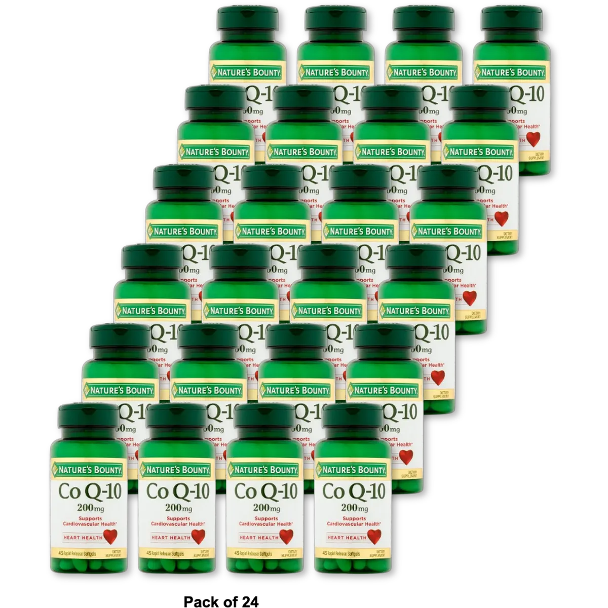 Natures Bounty Co Q10 Q-Sorb 200 Mg Softgels30 Ea 1.31Oz (Pack of 24)