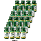 Nature'S Bounty Milk Thistle 1000 Mg Herbal Supplement Softgels 50 Ct 0.15Oz (Pack Of 24)