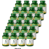 Natures Bounty Pure Vitamin C 1000Mg Caplets 4.8Oz (Pack of 24)