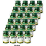 Natures Bounty Red Yeast Rice 600 Mg Capsules120 Ea 4Oz (Pack of 24)