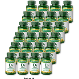 Natures Bounty Super Strength Vitamin D3-2000 IU Rapid Release Liquid Softgels (Pack of 24)