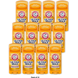 Arm & Hammer Ultramax Deodorant Antiperspirant Invisible Solid Powder Fresh 2.6Oz (Pack of 12)