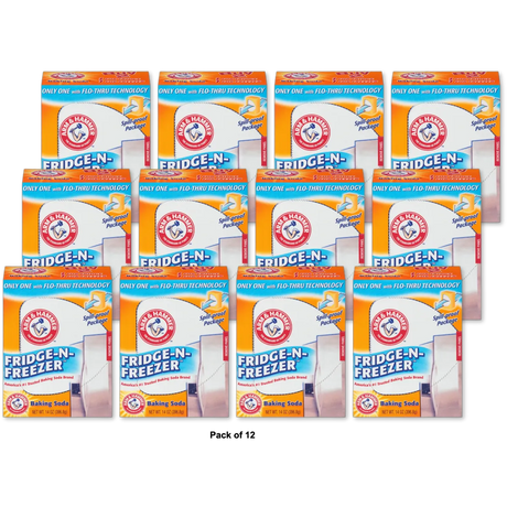Arm And Hammer Baking Soda Fridge n Freezer Odor Absorber 14Oz (Pack of 12)