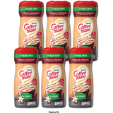 Nestle Coffee-mate Vanilla Caramel Sugar Free Powder Creamer 10.2Oz (Pack of 6)