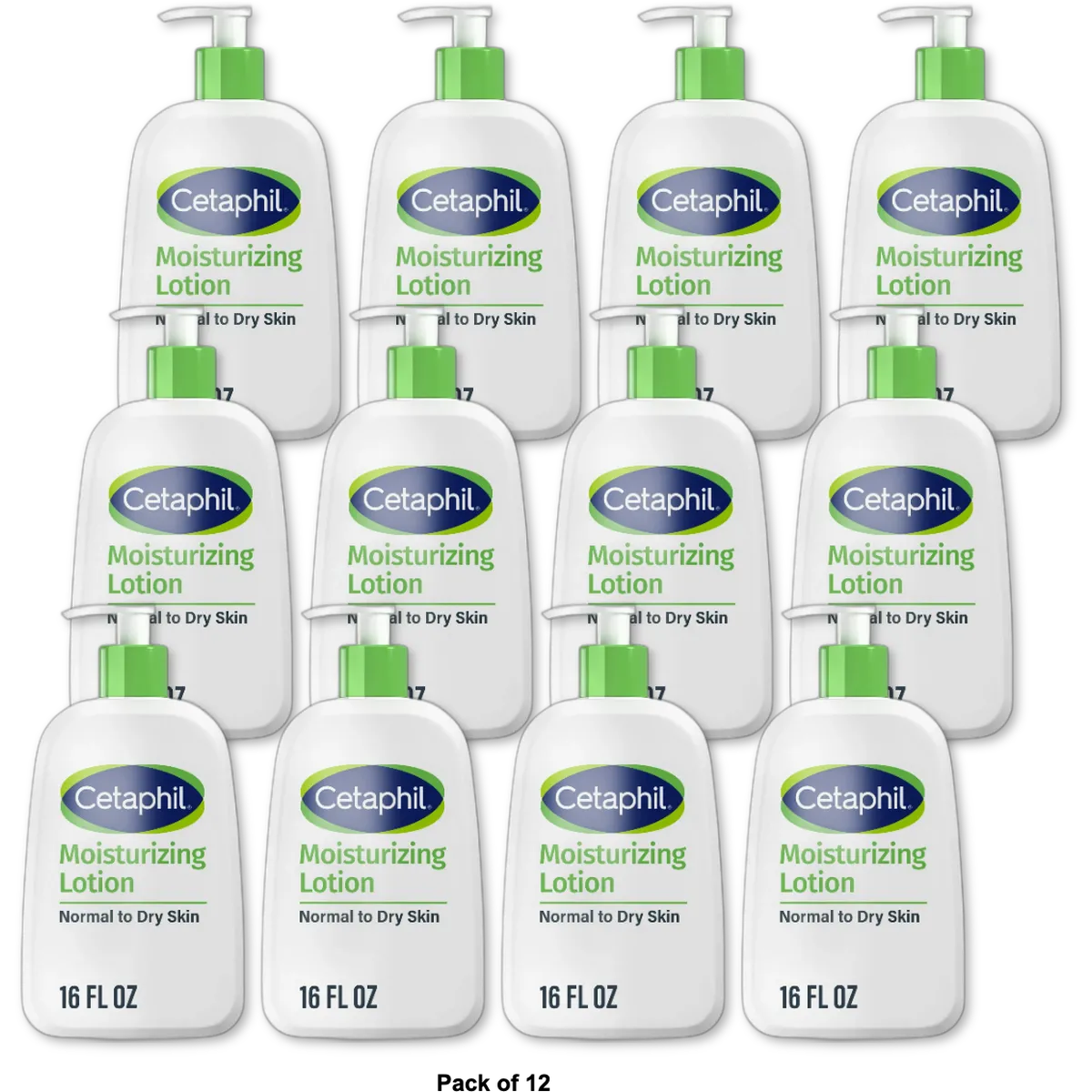 Cetaphil Moisturizing Lotion 16Oz (Pack of 12)