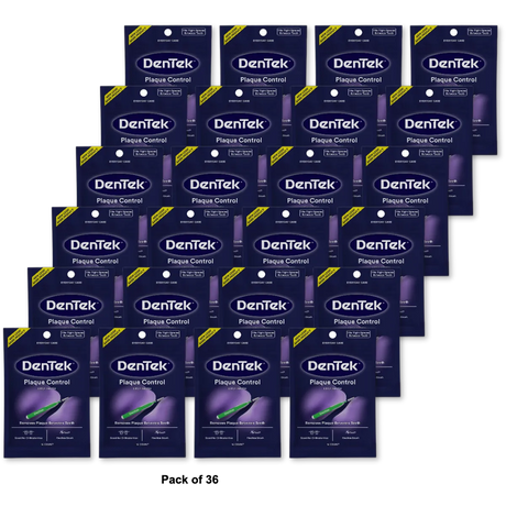 DenTek Easy Brush Interdental Cleaner Extra Tight Advanced Fluoride Coating Size 16 2.4Oz (Pack of 36)