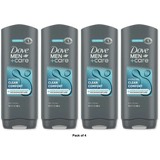 Dove Men Plus Care Body And Face Wash Clean Comfort 18Oz (Pack of 4)