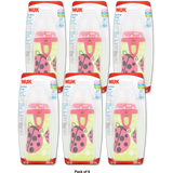 Nuk Active Sippy Cup 12+ Months Assorted 3.04Oz (Pack of 6)
