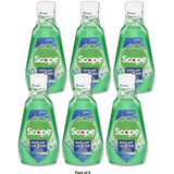 Crest Scope Outlast Mouthwash Long Lasting Mint For Fresh Breath 33.8Oz (Pack of 6)