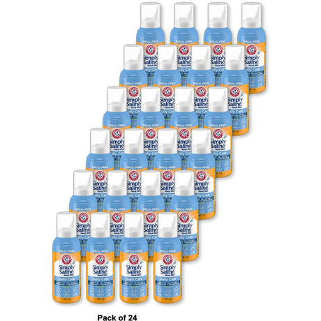 Simply Saline Sterile Saline Nasal Mist 4.5Oz (Pack of 24)