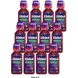 Zzzquil Night Time Sleep-Aid Liquid Syrup Calming Vanilla Cherry12Oz (Pack of 12)