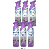 Febreze Air Freshener Mediterranean Lavender 8.8Oz (Pack of 6)