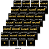 Trojan Magnum Ultrasmooth Lubricant Large Size Condoms0.8oz (Pack of 48)