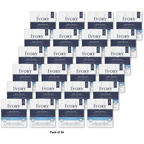 Ivory Bar Soap Original 3 Pack 3.17Oz (Pack of 24)