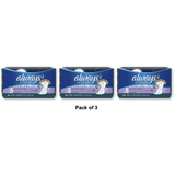 Always Ultra Thin Extra Heavy Overnight Pads 5.4Oz (Pack of 3)