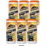 Armor All Air Freshening with Power of Orange Cleaning Wipes 7.05Oz (Pack of 6)