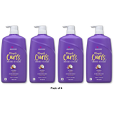 Aussie Miracle Curls Conditioner with Coconut Oil Paraben Free 26.2Oz (Pack of 4)