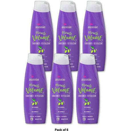Aussie Miracle Volume Conditioner 12.1Oz (Pack of 6)