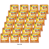 Gillette Fusion Catridges For The Power Razor4 Each 5 in 1 Power Blades 0.6Oz (Pack of 48)