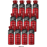 Old Spice Aluminum Free Body Spray For Men Wolfthorn 5.1Oz (Pack of 12)