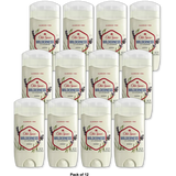 Old Spice Aluminum Free Deodorant Solid Wildnerness with Lavender 3Oz (Pack of 12)