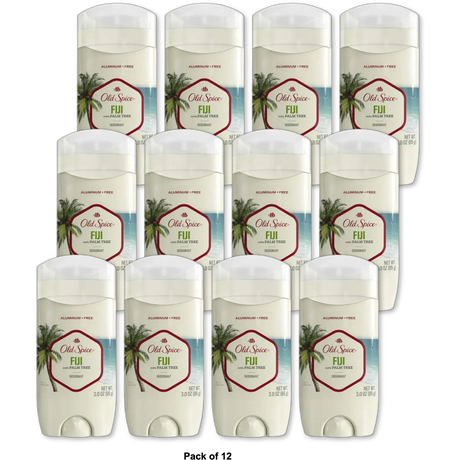 Old Spice Fresh Collection Fiji Deodorant 3Oz (Pack of 12)