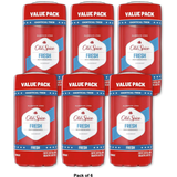 Old Spice High Endurance Fresh Deodorant 6Oz (Pack of 6)