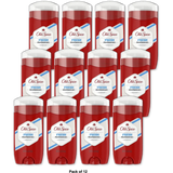 Old Spice High Endurance Long Lasting Deodorant Fresh 3Oz (Pack of 12)