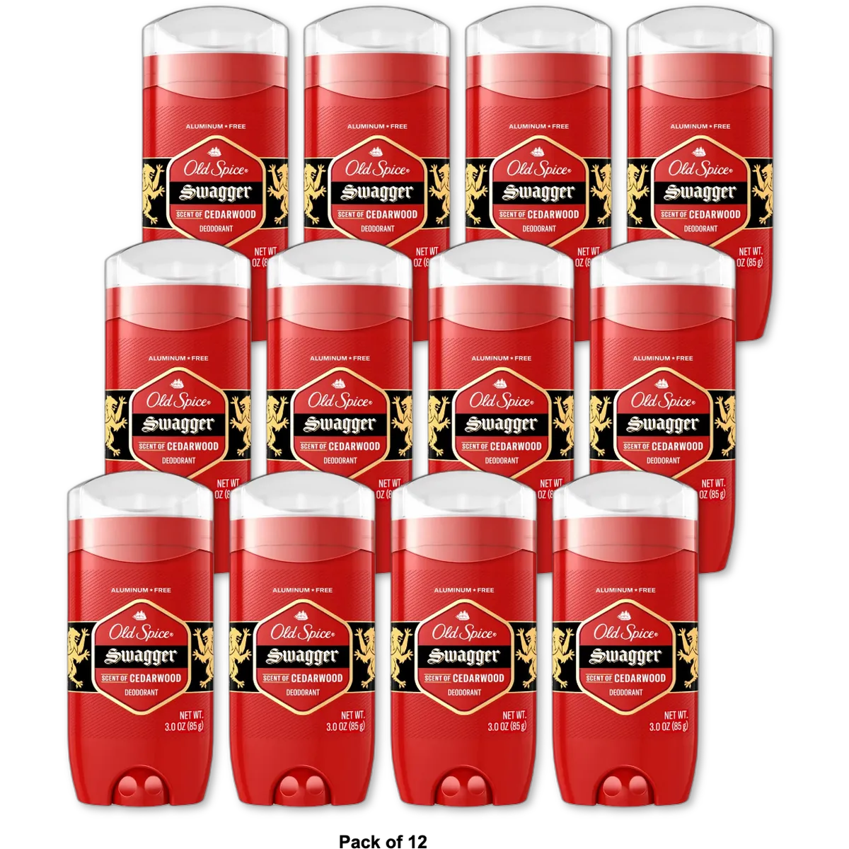 Old Spice Red Zone Collection Stick Deodorant Swagger3Oz (Pack of 12)
