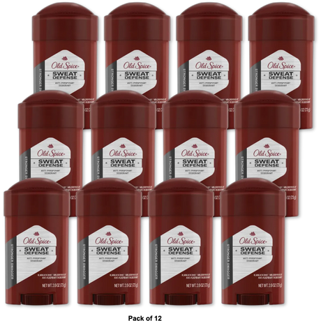 Old Spice Sweat Defense Antiperspirant Deodorant for MenSwagger 2.6Oz (Pack of 12)