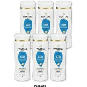 Pantene Pro V Classic Clean Shampoo 12Oz (Pack of 6)