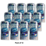 Secret Outlast Antiperspirant And Deodorant Clear Gel Completely Clean 2.6Oz (Pack of 12)