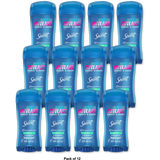 Secret Outlast Antiperspirant And Deodorant Clear Gel Unscented 2.6Oz (Pack of 12)